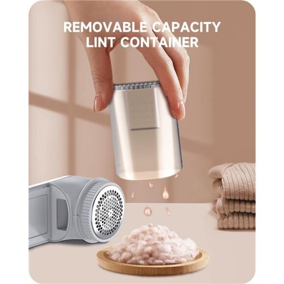 Fabric Shaver Lint Remover, Sweater Shaver to Remove Pilling, Lint Shaver - Picture 6 of 7